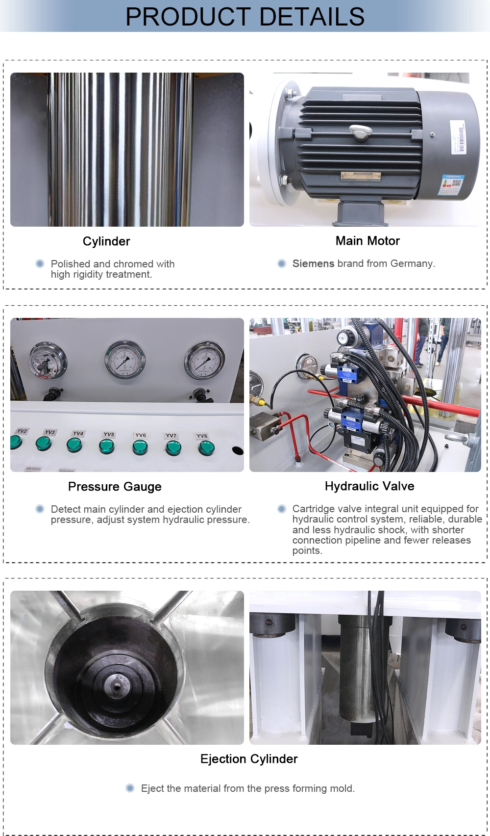 Monthly Deals Harsle 315t High Speed Pressing Four-Column Hydraulic Stainless Steel Punching Punch Power Press